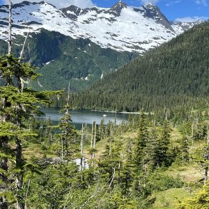 Day hike headwaters of Eaglet Bay