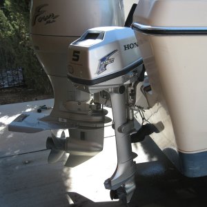 2011 Honda 5 hp auxiliary engine