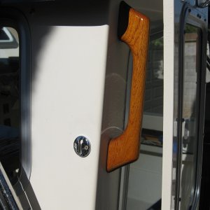 external wood varnished and in excellent condition