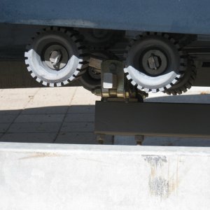 Many new rollers on EZ Loader trailer
