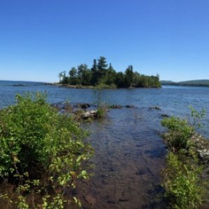 Media 'Beauty and rugged shores and waters abound.' in album 'A little camera fantasy at Caribou Island'