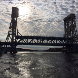 Media 'Lift Bridge on the Passage Canal' in album 'A little camera fantasy at Caribou Island'