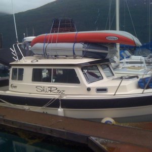 ShiRoz in Whittier harbor H-25