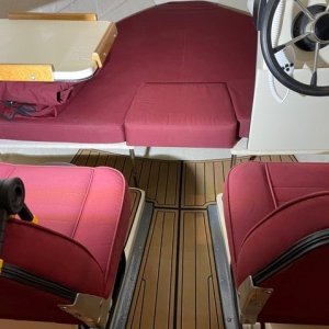 Inside C Dory 16