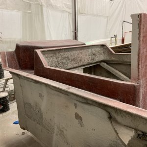 Look at the Stern--all laid up!