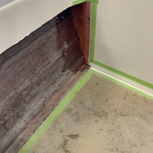Cockpit Glassed in to make water tight.