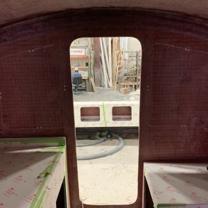 Interior View looking aft at Bulkhead