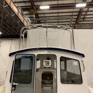 Hard Top Rail Stern View