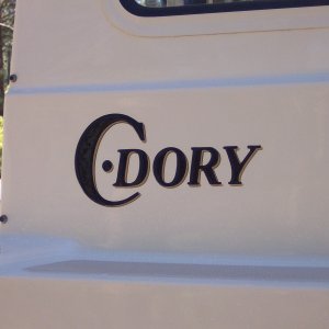 New C-Dory decal from factory