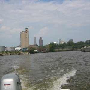 Head of navigation on the Cuyahoga