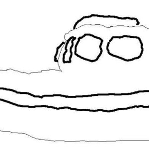 (Da Nag) CD25 Line Drawing