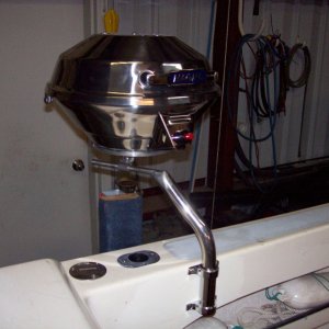 Magma grill multi position mount