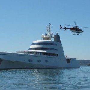 Helicopter on its way