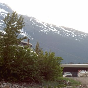 where we stored our pick up and trailer