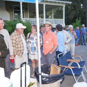 chow line Friday night