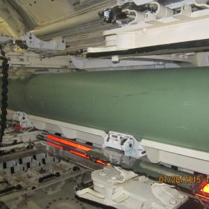 Torpedo in rack
