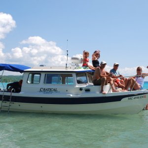 Media 'Yes, Torch Lake really is this clear and blue. Family says HI!' in album 'Quiet setting at North end of Torch Lake'