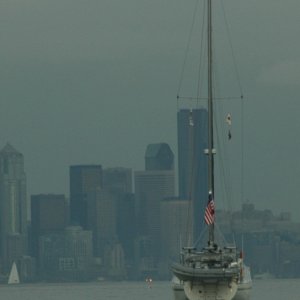 Media 'Seattle in the Rain - View from Blakely harbor' in album 'Calm seas on Friday - East Vashon Island
Smooth at 20 mph'