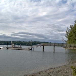 The outer state park dock.