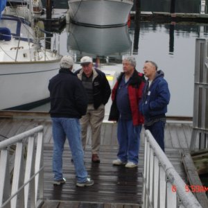 Media 'Guy Talk' in album '4 May 2007 Bellingham:
R-MATEY is ready to go
 to Lopez Island'