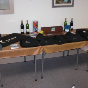 Thanks to Jeff at Triton Marine for the C-Dory prizes.