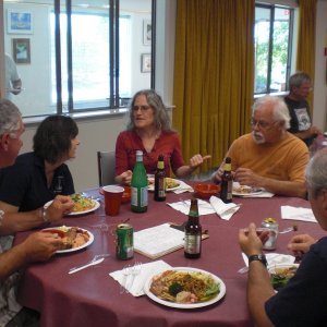 Martin,Heather (Stuarts wife),Ann,Terry,Stuart.