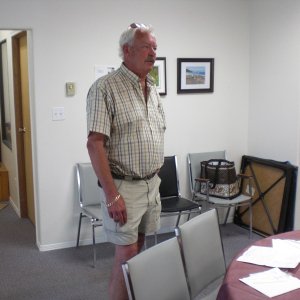 Jim Brass, guest speaker on SAR.
