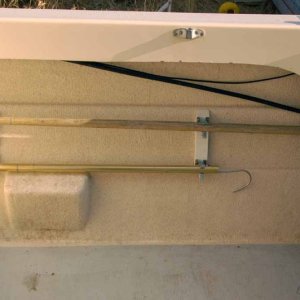 Gaff and Harpoon holder.