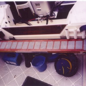C-Dory boarding plank/seat
