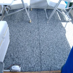 Carpeted Floor Boards (Cost: $100.00)