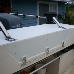 New transom table for Foggy Dew