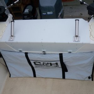 Media 'New transom table for Foggy Dew' in album 'Cockpit Canvas and Bimimi.jpg'