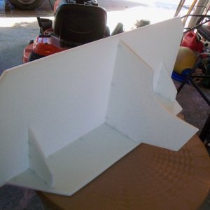 Media 'New transom table for Foggy Dew' in album 'Cockpit Canvas and Bimimi.jpg'
