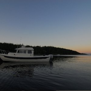Evening at Sucia