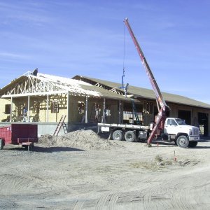 View from the house end.