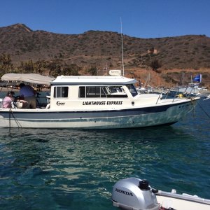 Having fun on the water