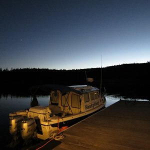 Photo by Kevin Oliver.  This years spot Bridge Bay Marina.  What appears to be a Star is I believe Jupiter with Mars already below the horizon.
