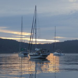 Bedwell Harbour sunday night