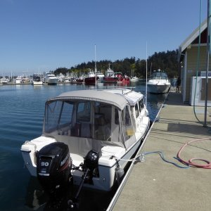 Media 'Fuel stop at Cap Sante' in album 'Leaving Twin Bridges Marina late on a Saturday afternoon April 21'
