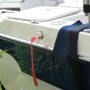 fuel vent stopper, 7/8 rubber chair tip plus red "remove before flight" type streamer  removes worry about fumes on full tank/ hot days for bbq.  Older cd's could use smaller tip to cover vent on outside remember to remove before flight