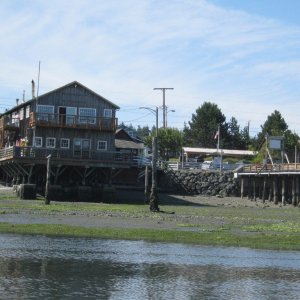 Media 'Coupeville at low tide.' in album 'First dungeness crabs on 'Au Kai.'
