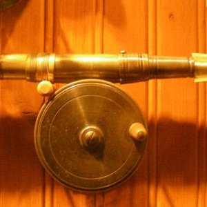 Fly rod at the Royal BC Museum, Victoria, British Columbia