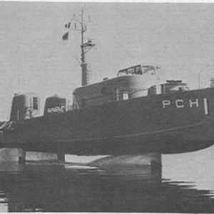 Boeing designed USS High Point. Built by Mantinac Ship Yard in Tacoma, late 60's.