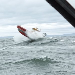 Media 'I am at the helm on this boat...' in album 'Saw this beauty entering Vancouver harbor on 6/25/2016'