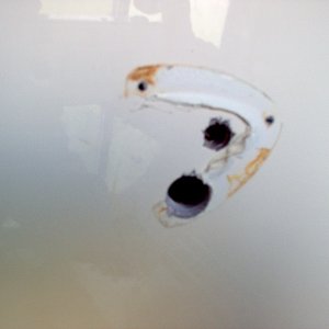 Lowered the drain hole on the hull.