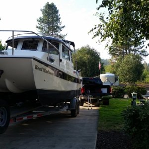 Floater Home at 7 Feathers RV