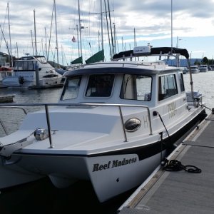 Media 'We have arrived at Squalicum Harbor' in album 'Floater Home at 7 Feathers RV'