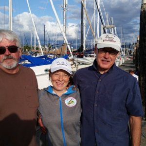 Media 'Fred, Margaret & Brock...Bellingham 2017' in album 'Floater Home at 7 Feathers RV'