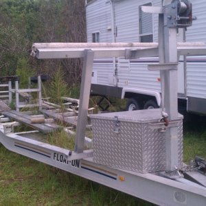 Media 'Added a tool box to the front' in album '2000 Float On Cat Trailer'