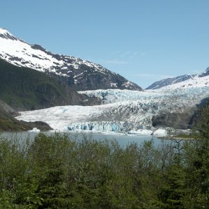 Mendenhall Glacier near Juneau